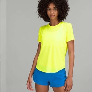 Lululemon High Neck Run and Train Tee